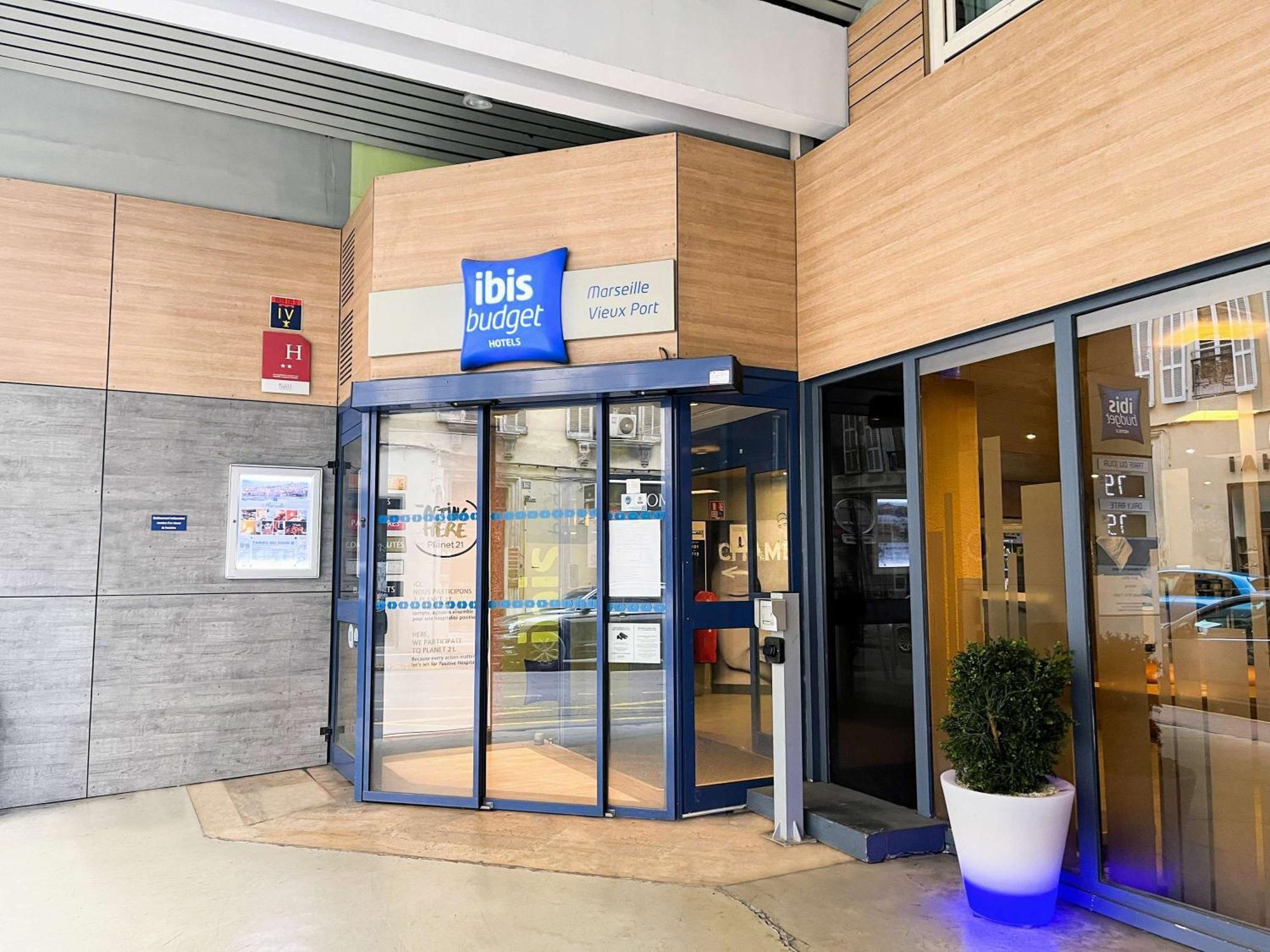 ibis budget Marseille Vieux Port Exterior foto